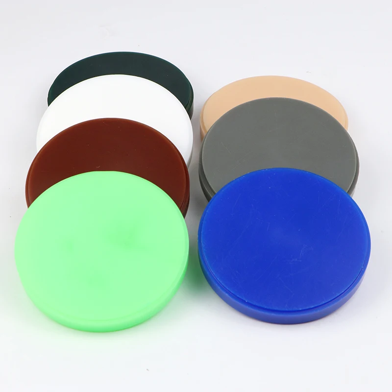 4 Pieces 98*16mm Dental Carving Wax Blocks (Beige, Blue, Gray, Green, White, Dark Green, Brown)