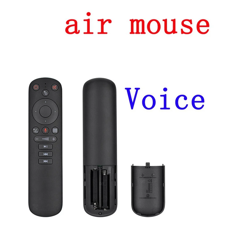 G50S Remote Control 2.4G Smart Voice Remote Control Support Multimedia Devices Built-In Gyroscope Wireless Flying Mouse