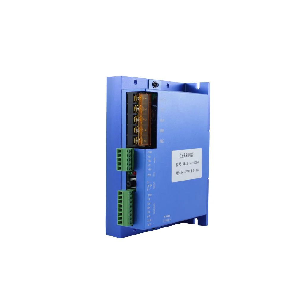 مصنع تصنيع 24 ~ 48VDC 30A 48V750W Modbus RS485 وحدة تحكم في السرعة بدون فرش Bldc وحدة تحكم المحرك