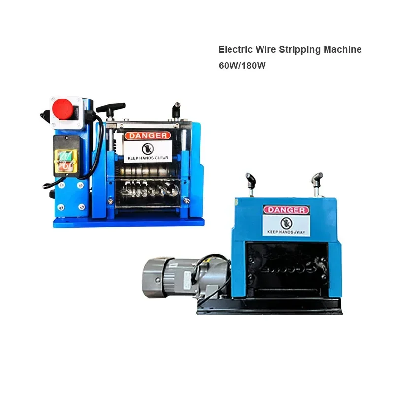 

Electric Wire Stripping Machine 1-25mm Cable Stripper Copper Peeler for Copper & Aluminium Recovery 60W/180W - Compact Size