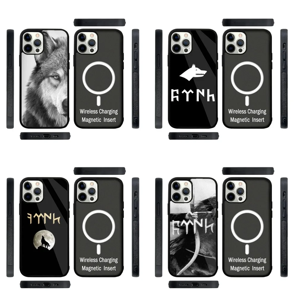 

Bozkurt Phone Case Strong Magnetic For IPhone 15,14,13,Pro,Max,Plus,11,12,Mini For Magsafe Wireless Charging