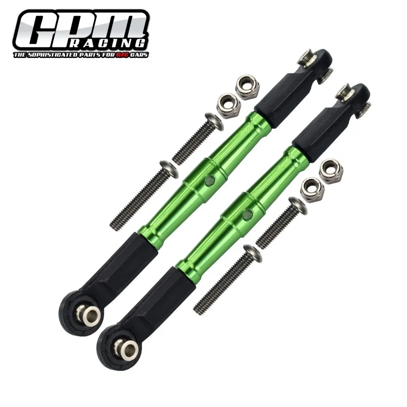 وصلة ربط المقطورة الأمامية من الألومنيوم GPM للتوجيه لـ LOSI 1/10 Baja Rey 1.0 / 2.0