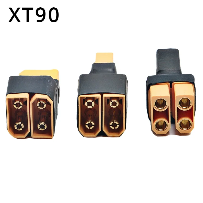 XT90 1 Female to 2 Male Parallel / Series Adapter Lipo Battery Converter Connector Plug For RC Car Plane Parts