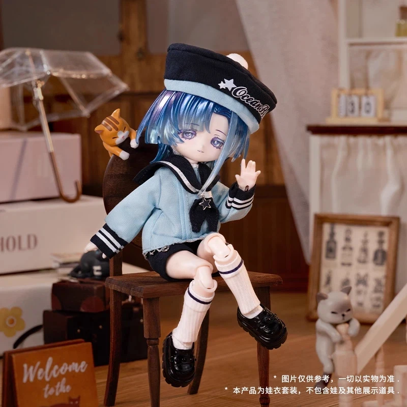 Authentische Stock Daily-Serie. Whalefall Messenger Rock & Hose Ob11 Puppe Bjd Kostüm Rock Kleidung Geburtstag Gedenkgeschenk