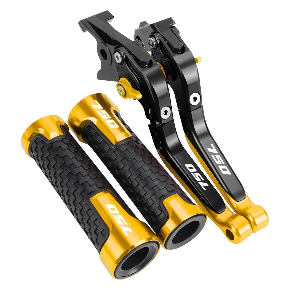 1989-1995 FOR SUZUKI GSXR GSX R GSX-R 750 Motorcycle Accessories CNC Folding Extendable Brake Clutch Levers Handbar End Grips