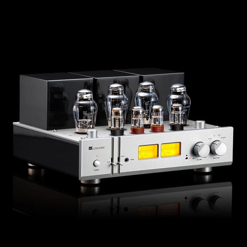 MUZISHARE X9 Professioneller High-End-Transistor-Leistungsverstärker 6SN7*2 6SL7*2 274B*2 300B*2 Haushaltsempfänger und Verstärker