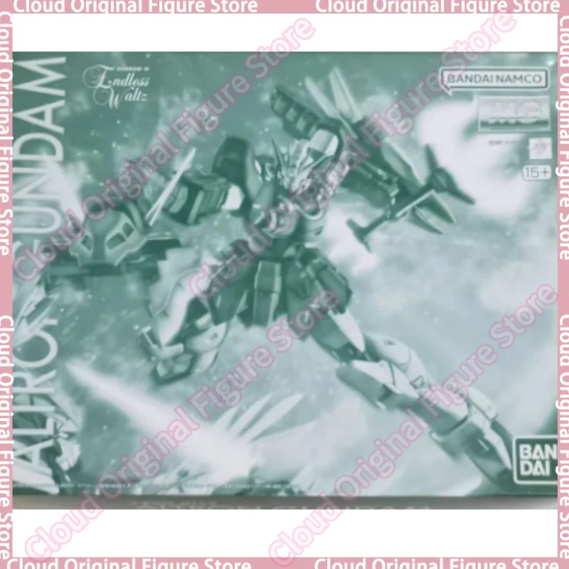 En Stock 100% Original BANDAI SPIRITS MG Nuevo Mobile Report Gundam Wing Altron Gundam Modelo Coleccionable Juguetes Hobby