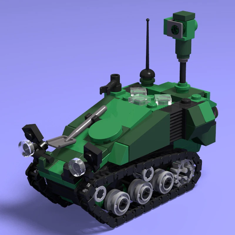 241 pçs moc wiesel 1 Aufamada Reconhecimento Modular Blocos de Construção de Veículo Militar Modelo DIY Tanque Brinquedo Do Exército para Crianças