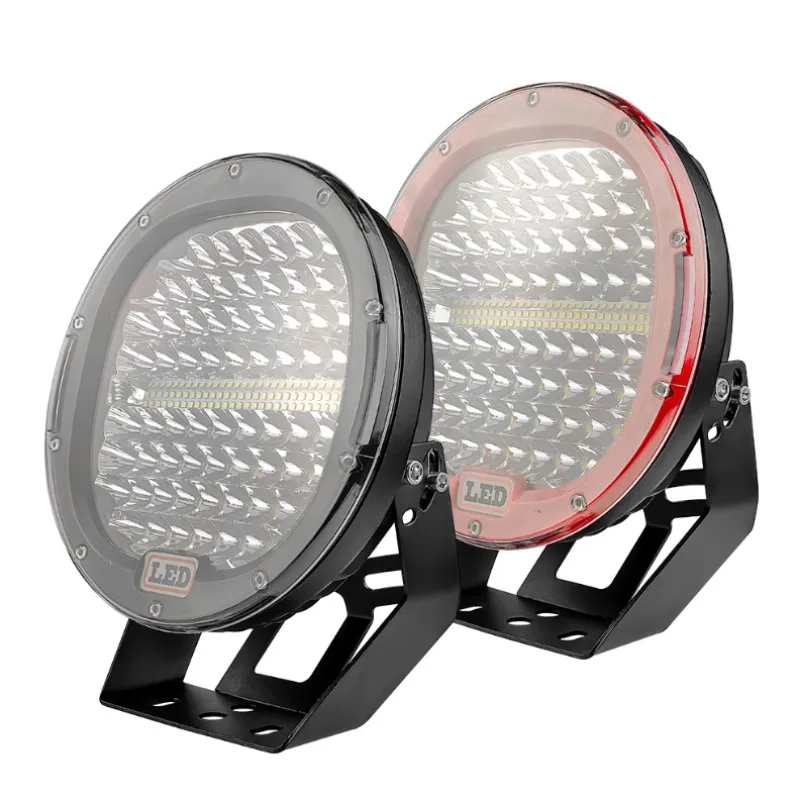 

2PCS Car LED Work Light 9 Inch 384W High Power Wrangler Off-Road Vehicle Front Bumper Headlight Heavy Truck Top Spotlight