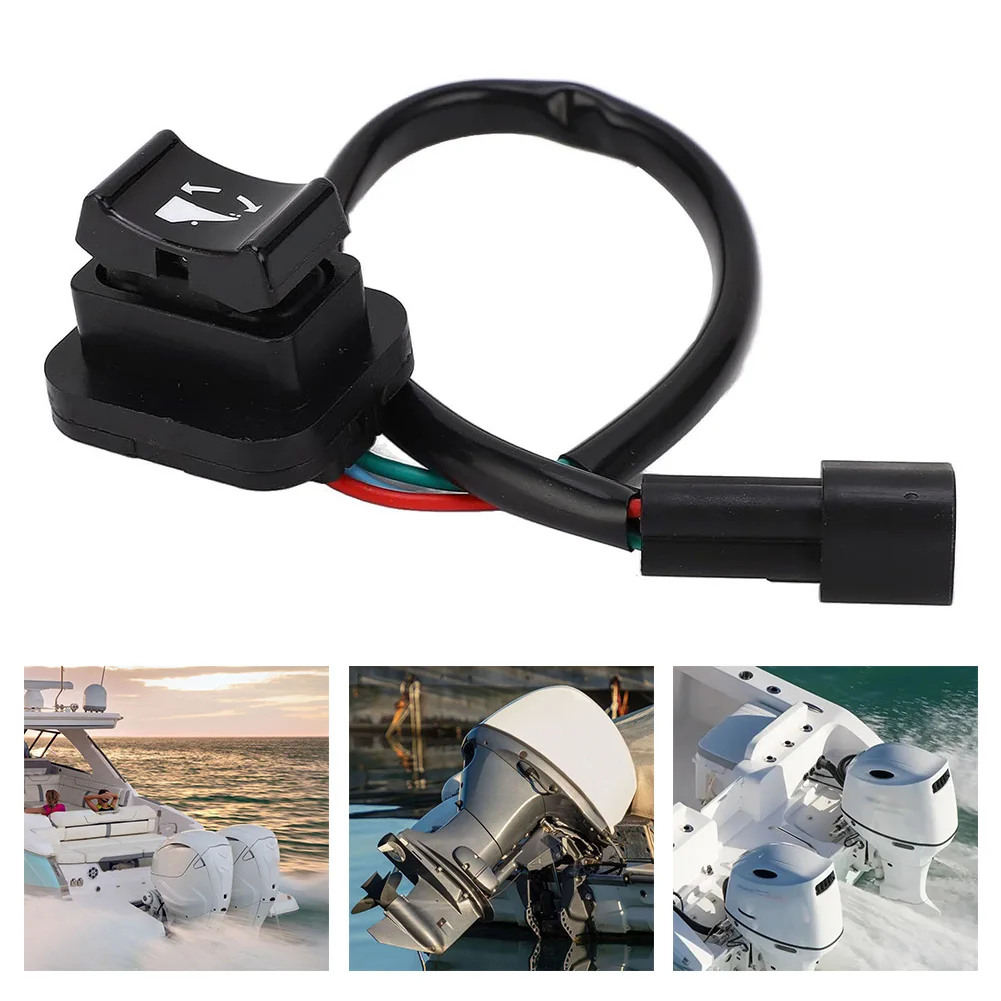 /Trim /Tilt /Switch 69J-82563-00-00 For Outboard 4 Str 150 200 225 250 300HP 2002-2009 Boat Motor Power Control Button