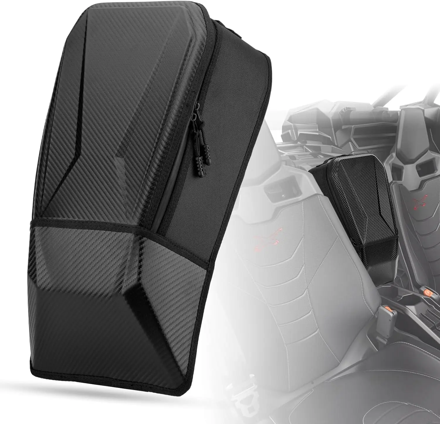 UTV X3 Storage Bag Center Shoulder Console Box Between Seat Storage For Can Am Can-Am X3 XRS XDS Turbo R Max 2017-2023