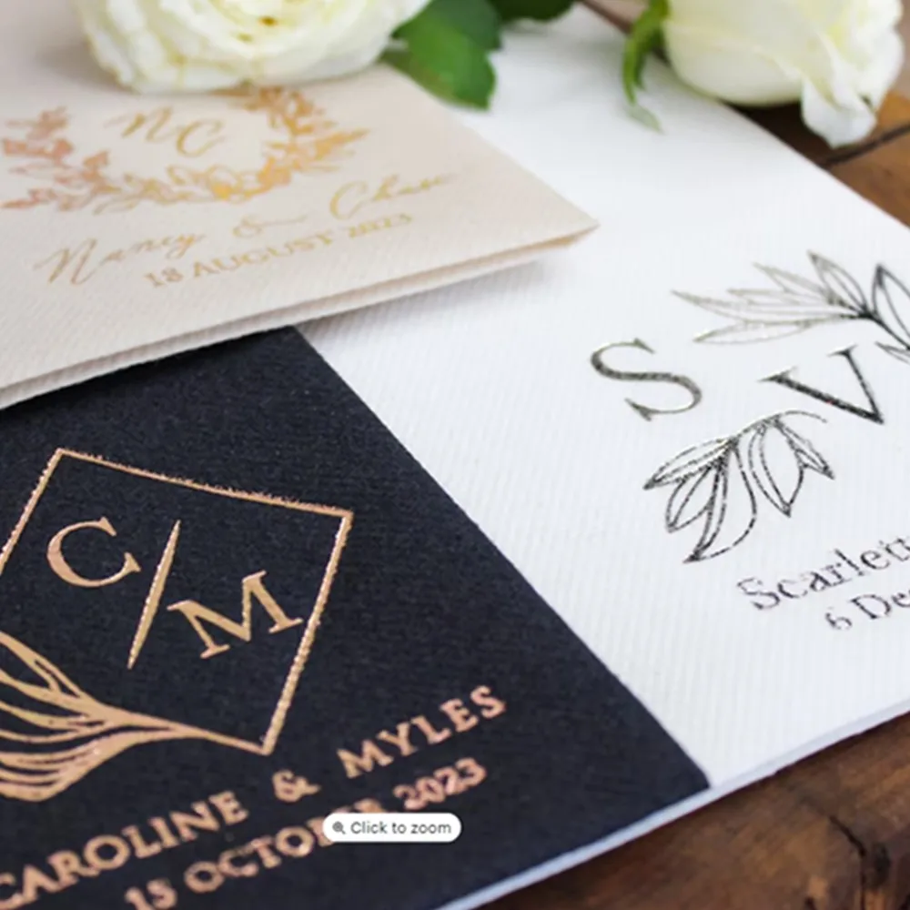 50pcs Personalized Napkins Wedding Napkins Custom Monogram Dinner Napkins