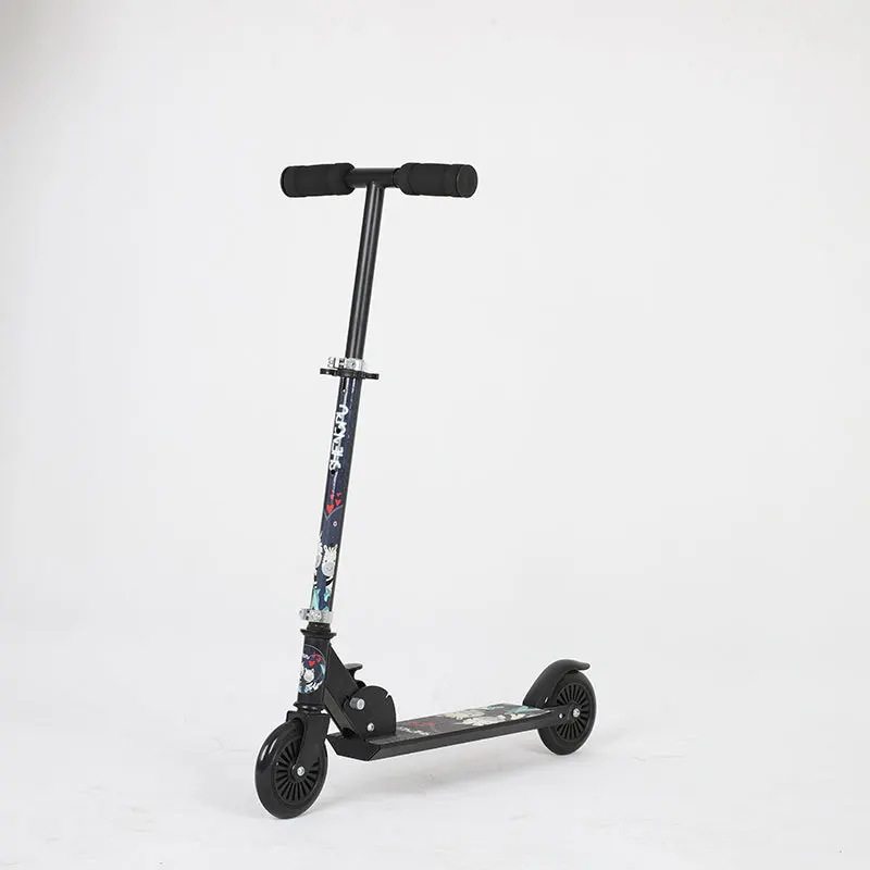 Children\'s Scooter Can Be Lifted and Folded and The Scooter Has Two Wheels To Go Out and Play Sports Pedal Scooter