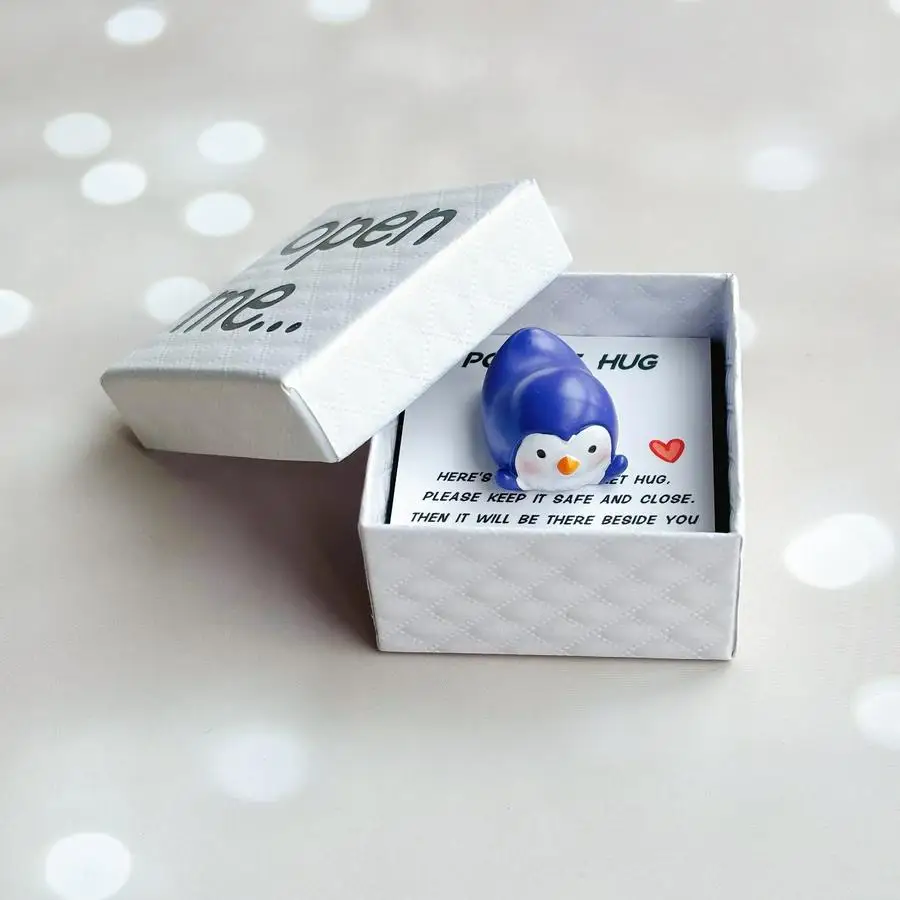 1/5/10/20/50/100pcs Adorable Penguin Box Gift, 