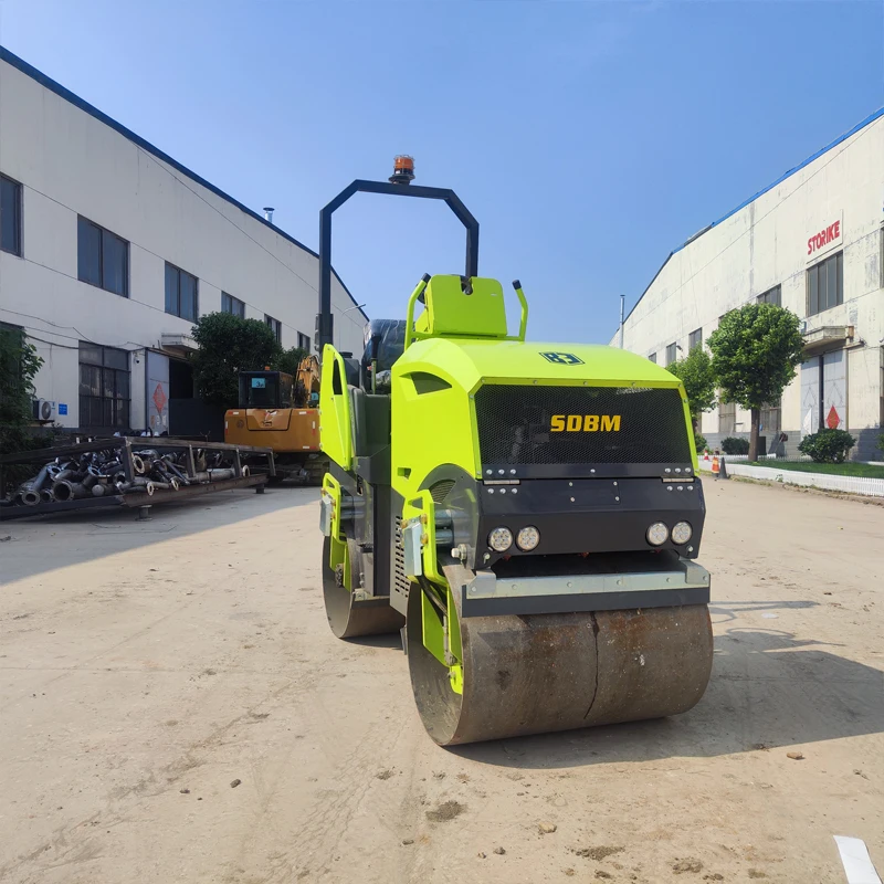 SDBM Construction Machinery 2000kg Asphalt Road Roller Compactor 2ton 1.5ton 3ton 1ton Small Double Drum Vibratory Road Roller
