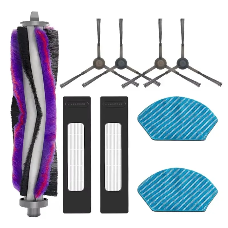 

ELEG-For Midea M7 PRO/M7 MAX For Fakir Rs 770 Robot Vacuum Cleaner Replacement Main Side Brush Filter Mop Pads Cloth Accessories