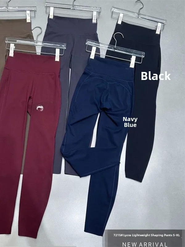 กางเกงโยคะเอวสูงสำหรับผู้หญิง ลายหนังม้า ผ้ากำมะหยี่บาง ใส่ได้ทั้งฤดูใบไม้ผลิและฤดูใบไม้ร่วง ไซส์พลัส ช่วยให้ดูผอม