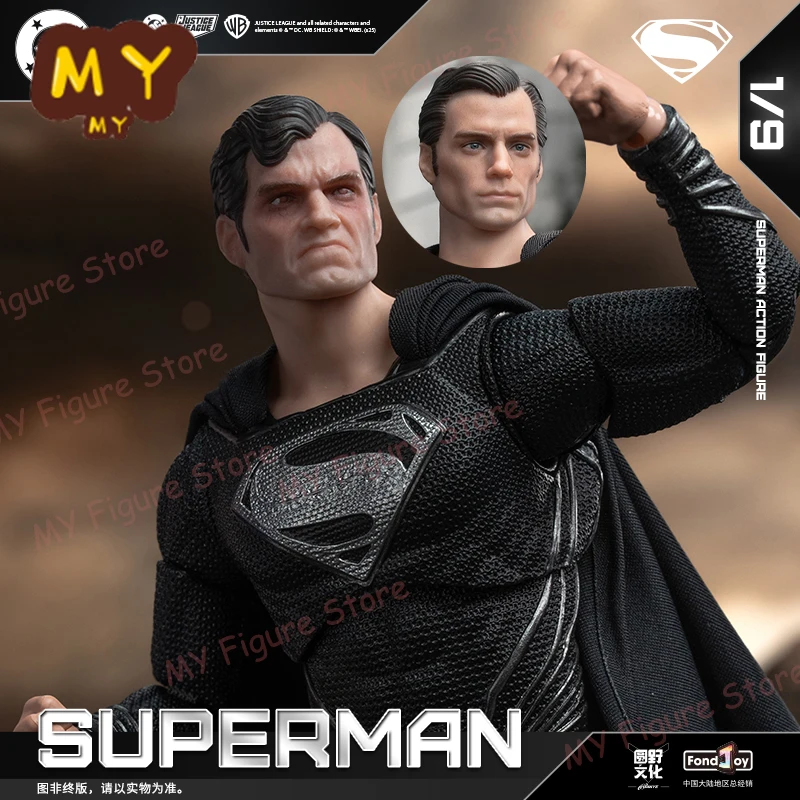 Mcfarlane Fondjoy Black Superman 2.0 Figure DC Zack Snyder's Justice League