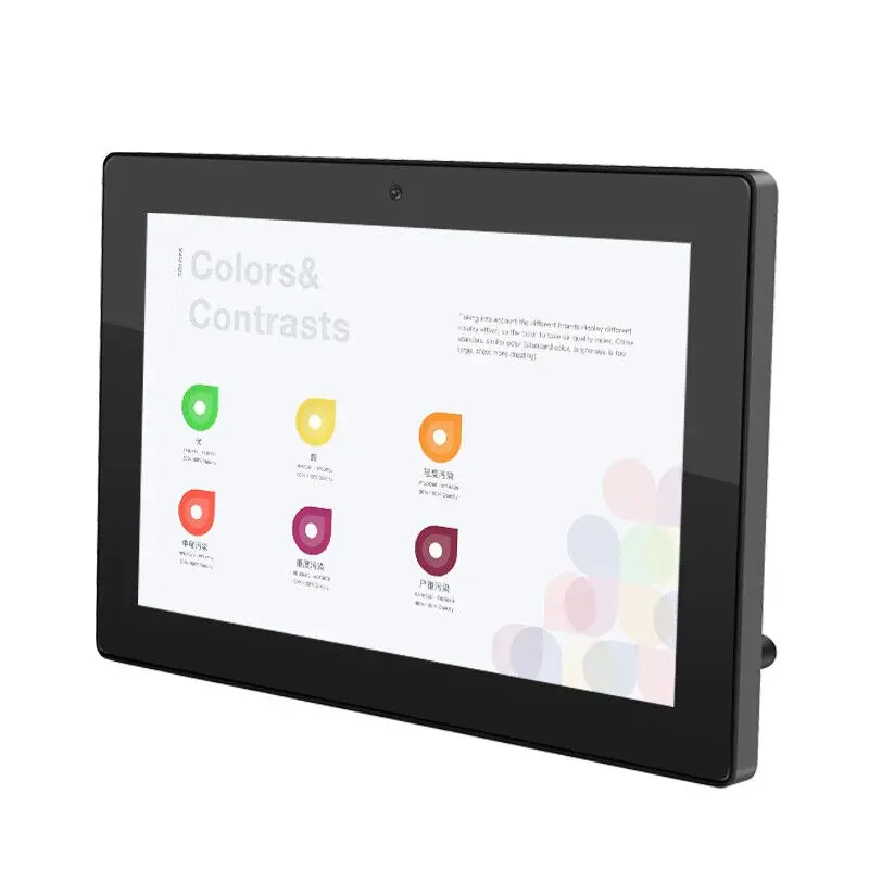 2GB 32GB Wall Mounted Wifi 10.1 Inch Android Tablet Quad Core Touch Screen