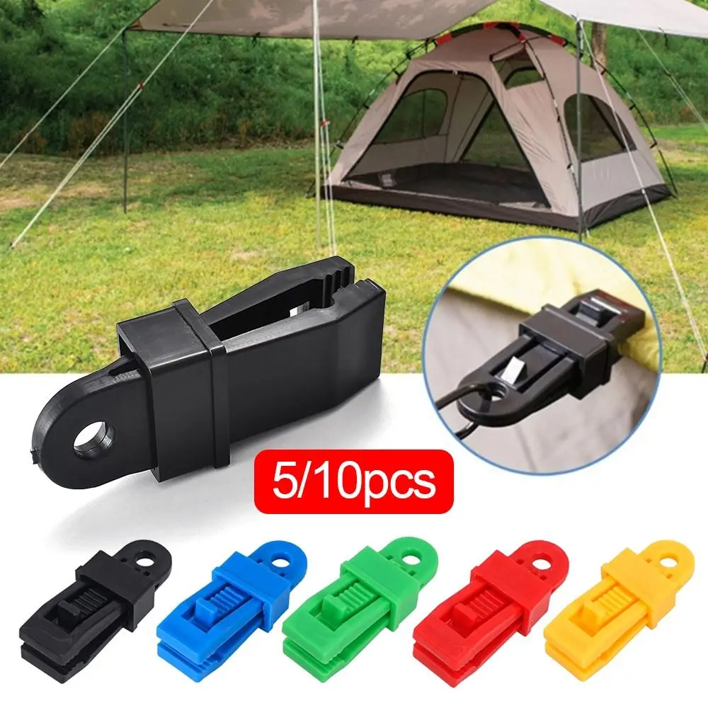 Awning Clip Buckle Awnings Clips Sports & Entertainment Tent Accessories Wind Rope Buckle Tarp Clip Tent Tighten Lock