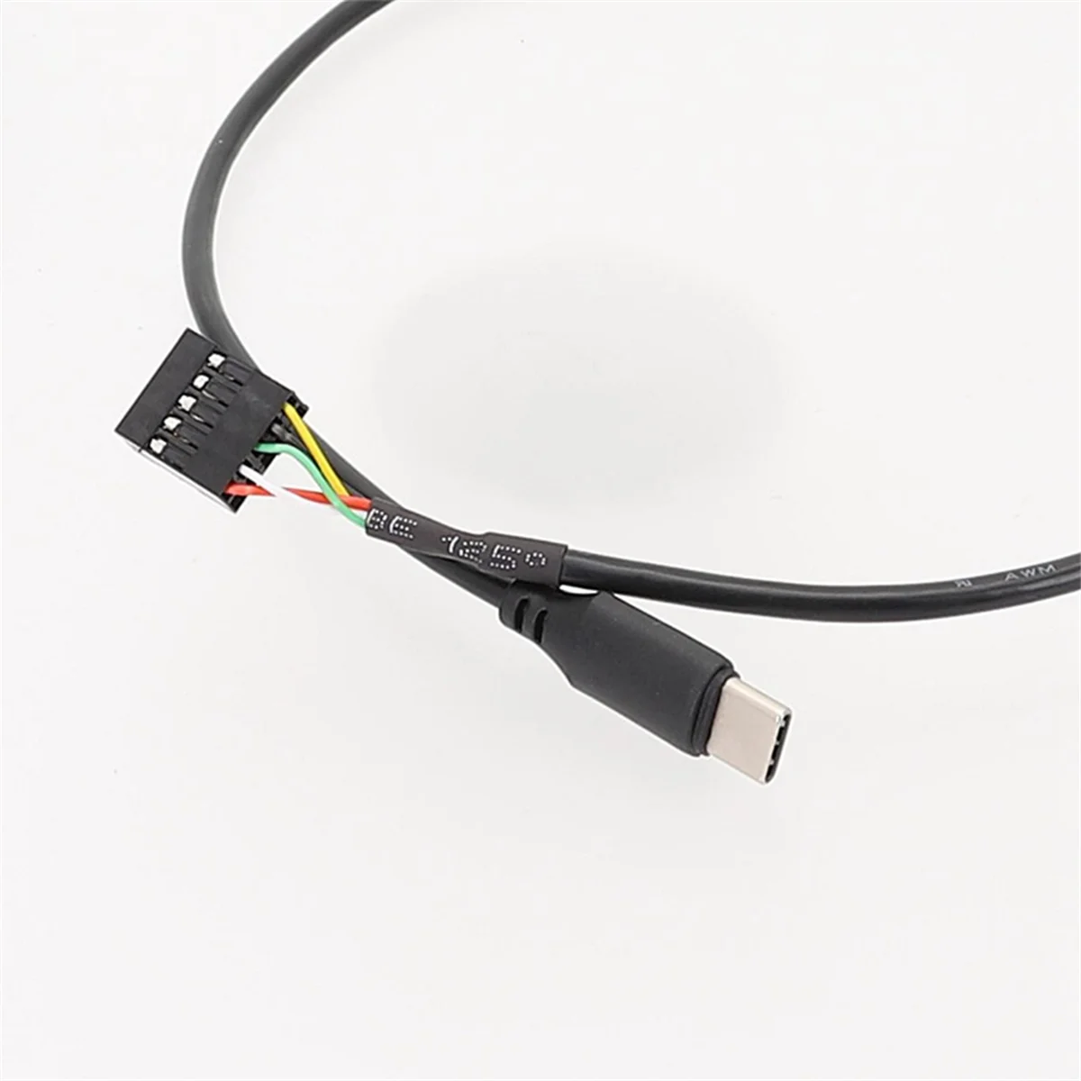 1Pcs USB 9Pin to USB Type C Cable for Computer Motherboard to USBC Secondary Screen PC LCD Screen 9Pin USB Cable Adapter