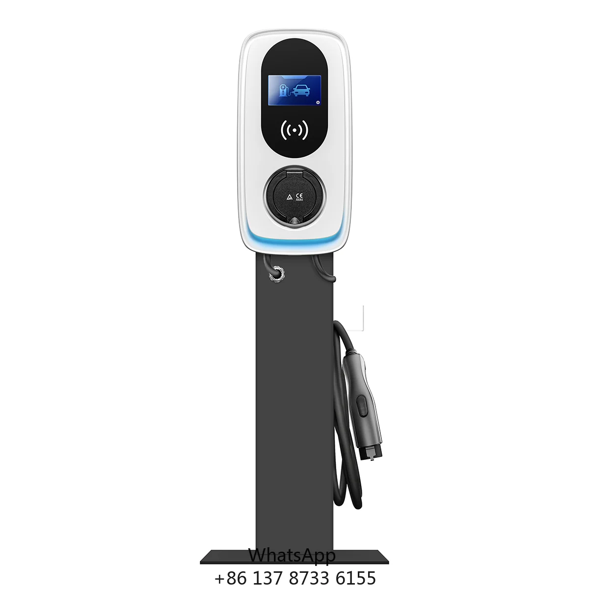 Wall-Mounted AC EV Charger | 7kW-22kW Electric Vehicle Charging Station With OCPP & Smart Control