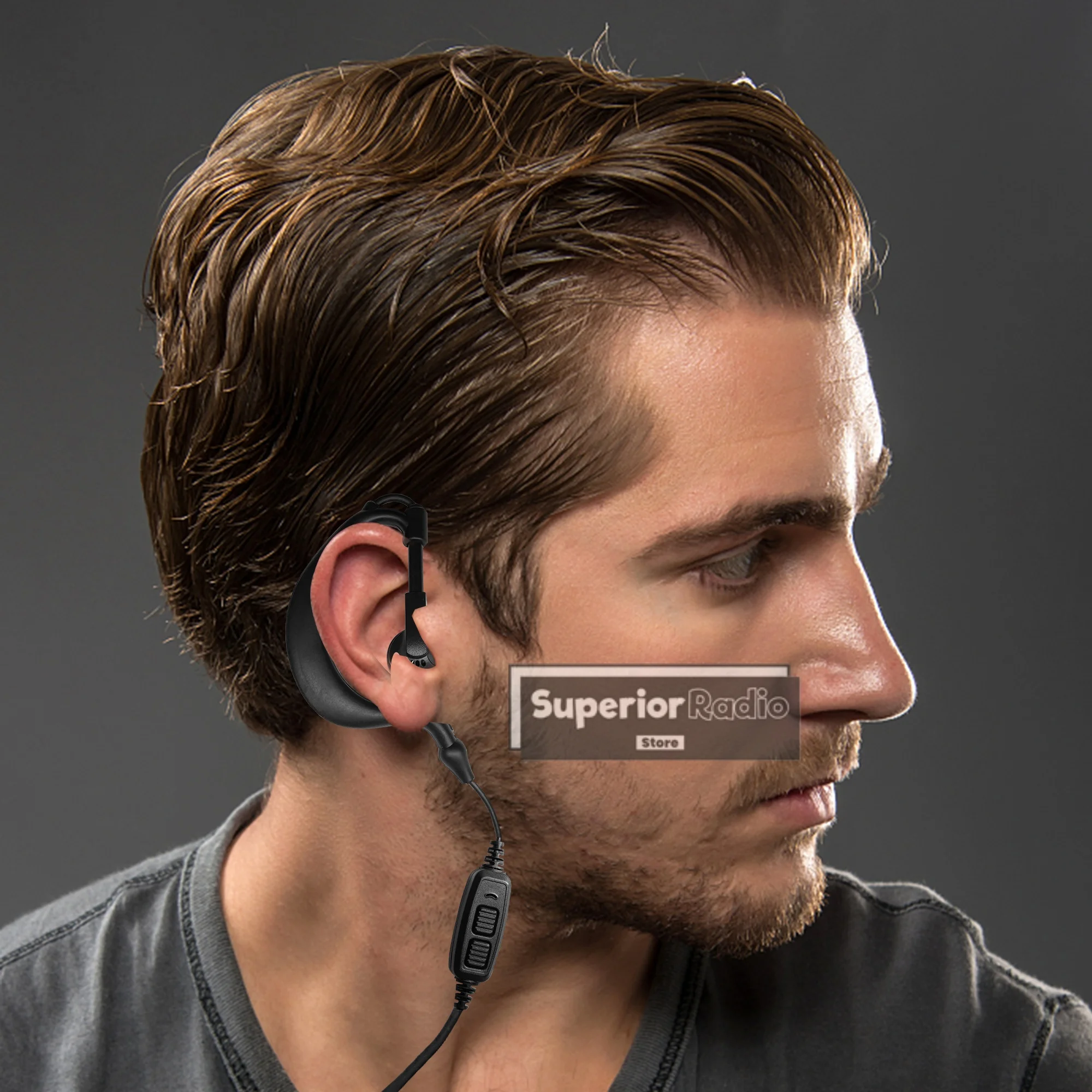 Baofeng UV-82 المزدوج PTT سماعة مع هيئة التصنيع العسكري الأصلي UV 82L UV-89 سماعة DM-32 TK11(8) UV-25 Pro سماعة اسلكية تخاطب ملحق #6