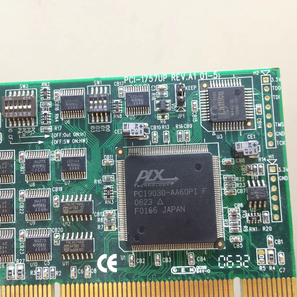 어드밴텍 PCI-1757UP REV.A1용 24채널 디지털 입력/출력 캡처 카드