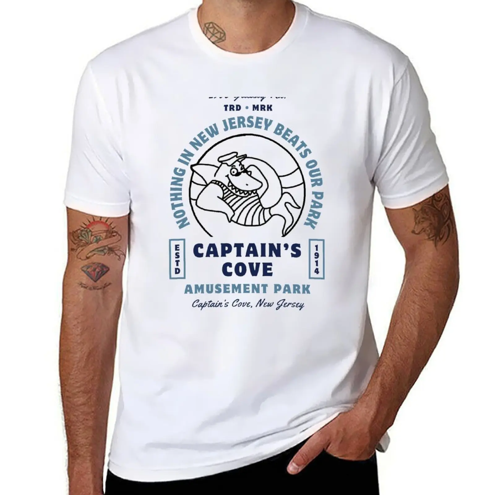 

Aesthetic Captain's Cove Logo - Nancy Drew: The Haunted Carousel T-Shirt t shirts for man cotton funny man tshirt T-Shirt