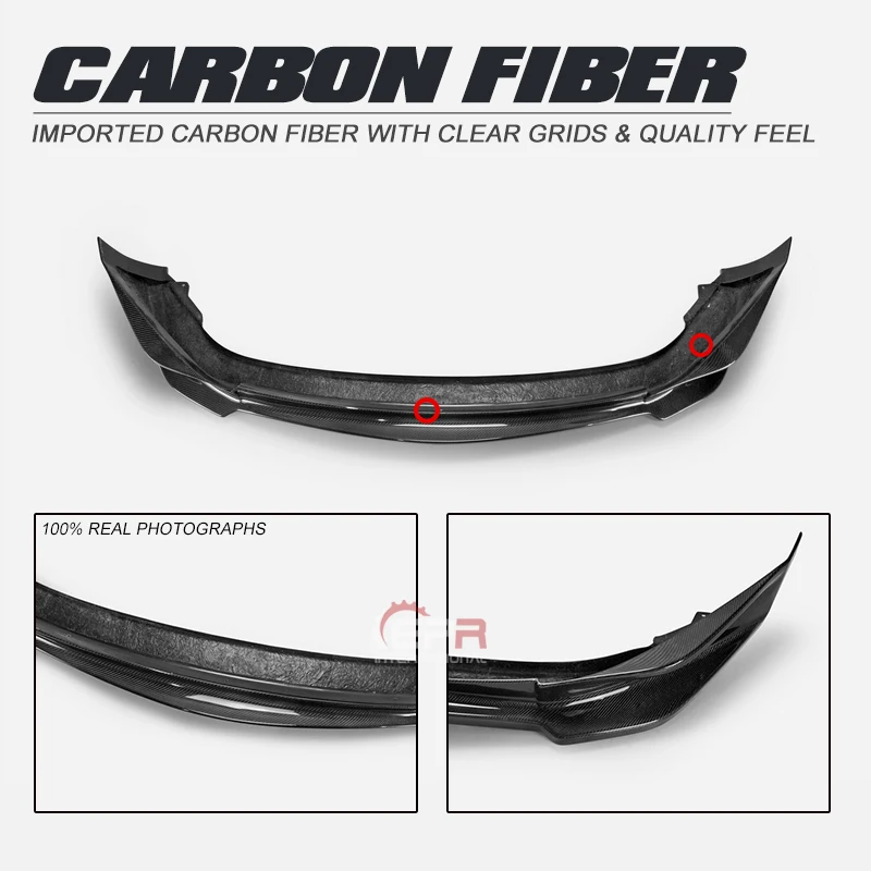 

suitable for Carbon Fiber Car Parts for 09-12 370Z Z34 Zenki Early Model MN Style Front Lip (Pre-facelift)
