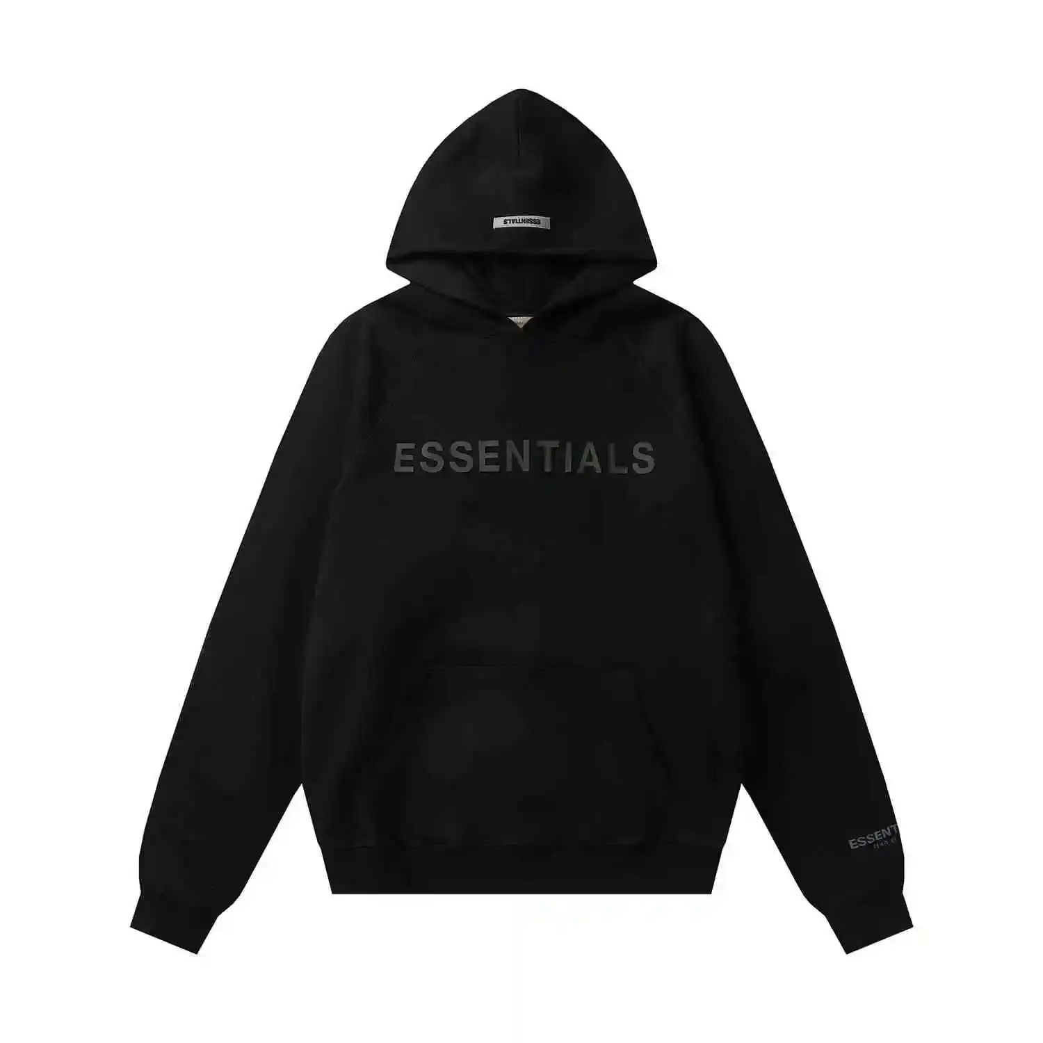 2024 New Trend Street Silicone Letter Hoodie Lovers Fashion Brand Men and Women Simple Skateboarding ESSENTIALS