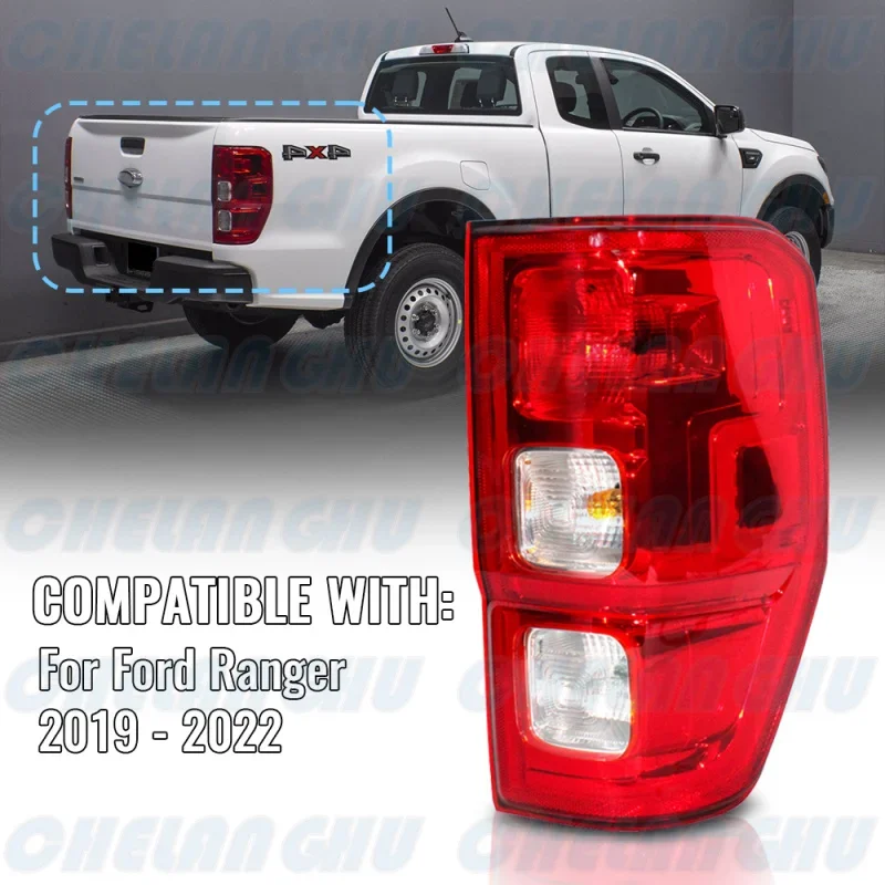 For Ford Ranger 2019 2020 2021 2022 Right Side Halogen Tail Light Rear Lamp Without Blind Spot FO2801273 KB3Z13404F