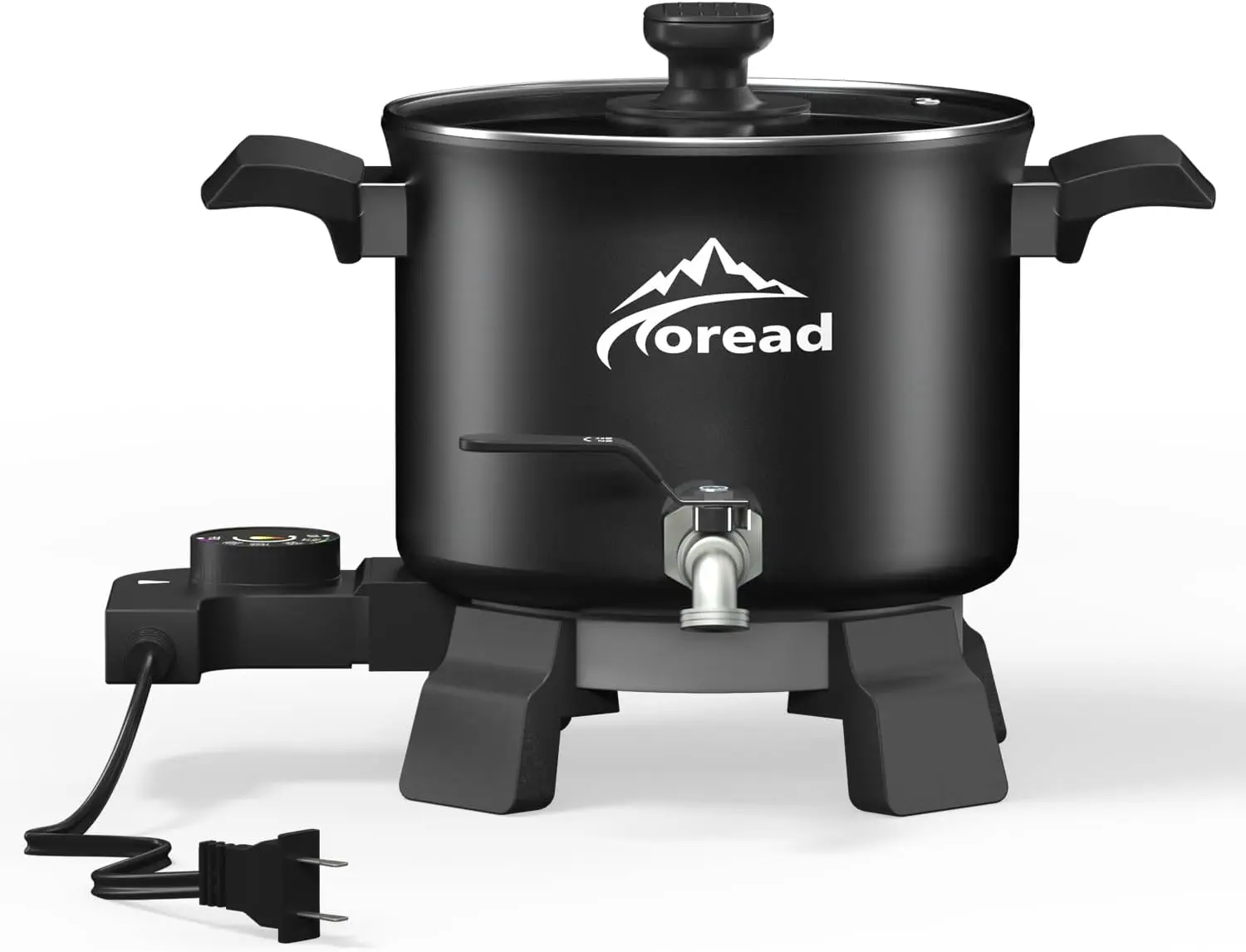 

5.28Qt Electric Wax Melter Pot with Temp Control & Brass Spout for Candle Making, Soy Wax, Beeswax