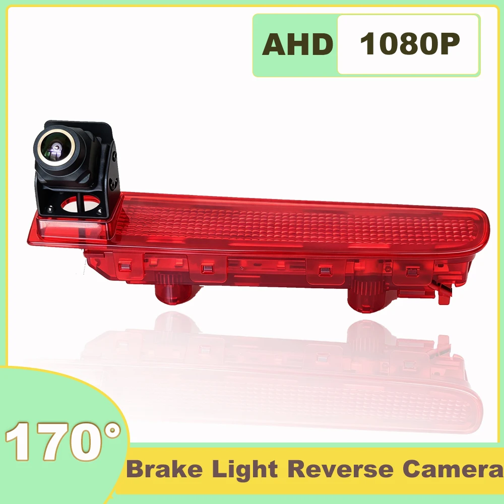 AHD 1080P Car Brake Light Rear View Reverse CameraFor VW Transporter T5 T6 Van 2010 2019 Night Vision Backup Camera