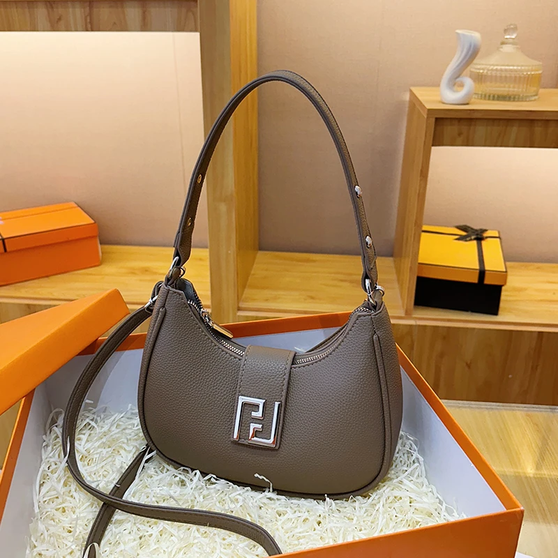 

Classic Luxury Women's Handbag Leather Shoulder Bag Crossbody Bag For Ladies, Famous Designer Popular Elegant Messenger Tote