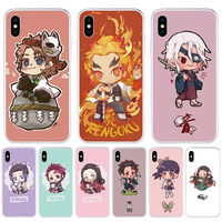 For Xiaomi Mi Max 3 2 Mix 4 5G 2S 2 CC9 Pro Play Silicone Case Demon Slayer Soft Phone Cover Protective For Xiaomi Max 3 Case