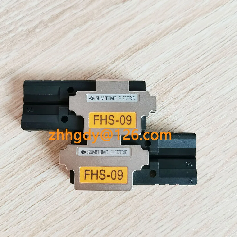 1Pair FHS-09 Fiber Holder, For Sumitomo T-66 T-81M T-71M Ribbon Pigtail Fiber Fusion Splicer Clamp Jumper Fibers / Fiber Holder