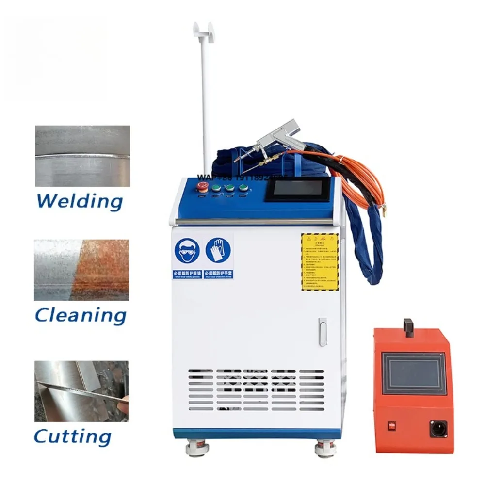 

1kw 1.5kw 2kw Fiber Welding Machine With Auto Wire Feeder and Wobble Head for Metal
