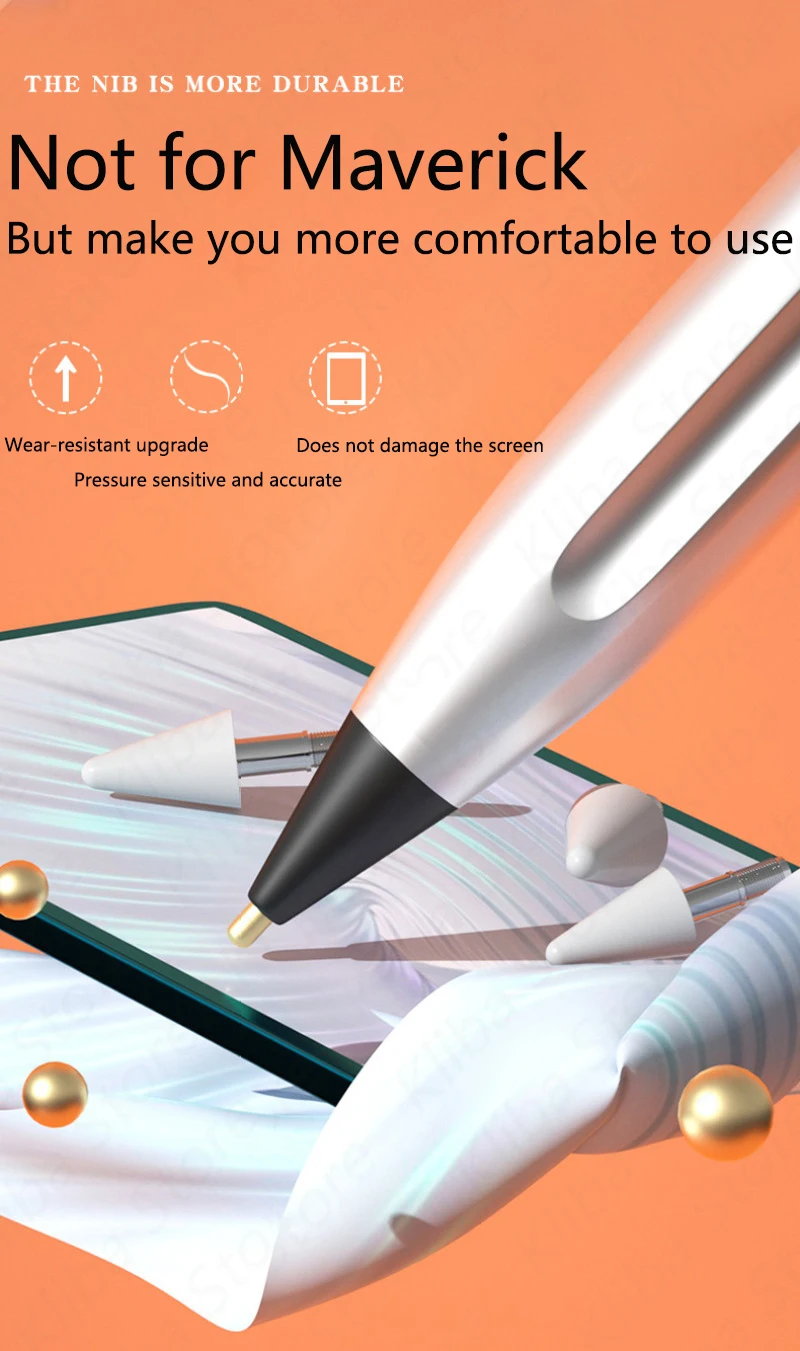 Наконечники для карандаша Huawei M-Pencil 2, сменный наконечник стилуса, модернизированные латунные наконечники шприца