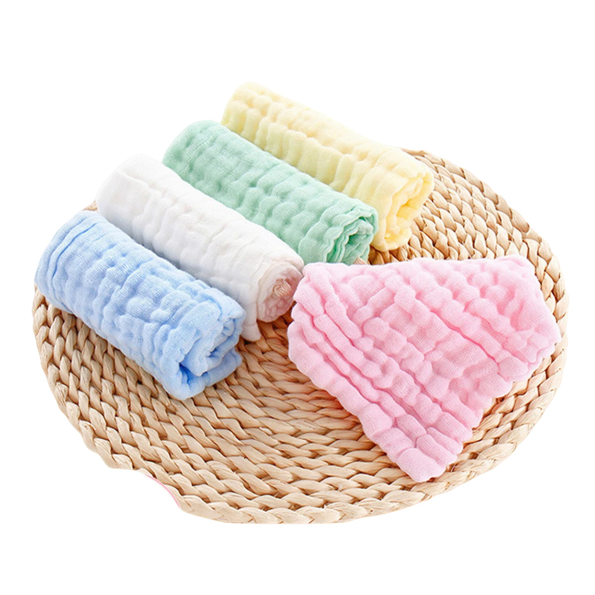 6 قطع مناشف وجه موسلين قطن 100 - مراجعة Zara Home Bathroom وسعره