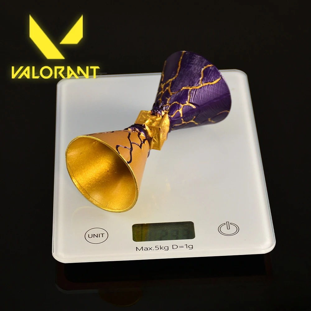 12 سنتيمتر جديد VALORANT لعبة الشكل بطولة الكأس الطرفية المعادن نموذج تمثال سطح المكتب الديكور الحلي هدايا عيد الميلاد لعبة #2