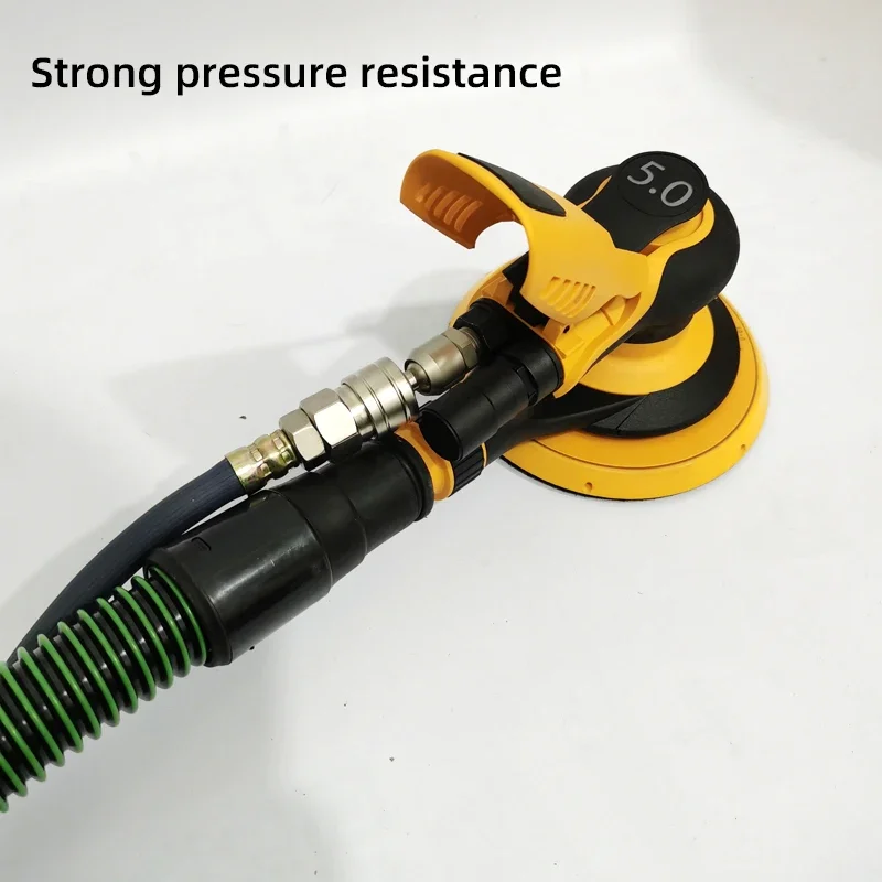 Suitable For MIRKA Grinding Car Pneumatic Dry Grinder Two-In-One 4m Vacuum Hose Dust Bucket Vacuum Cleaner