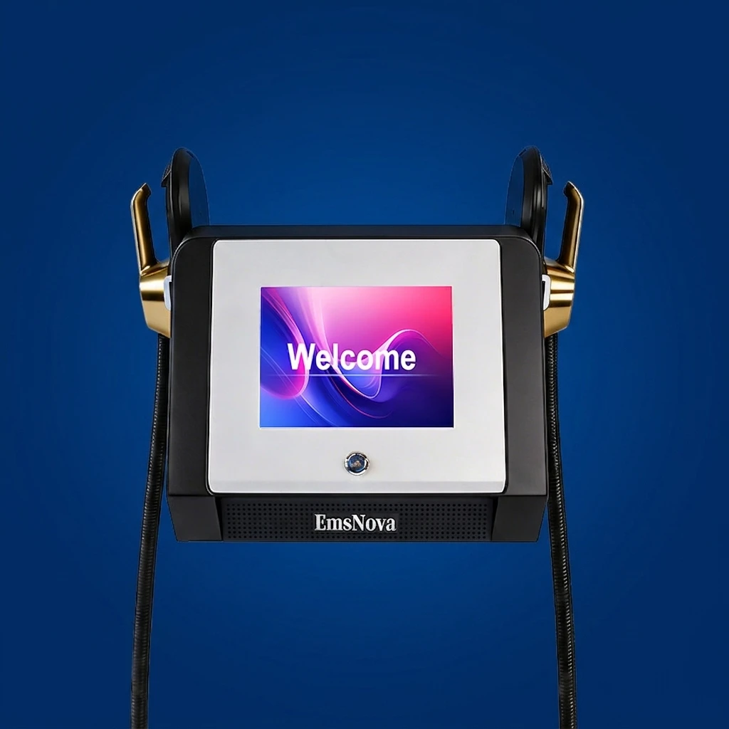 Professional-Grade 6500W HI-EMT EMS RF Nova Body Contouring & Slimming Device — Muscle-Building and Fat-Reducing EMS Equipment