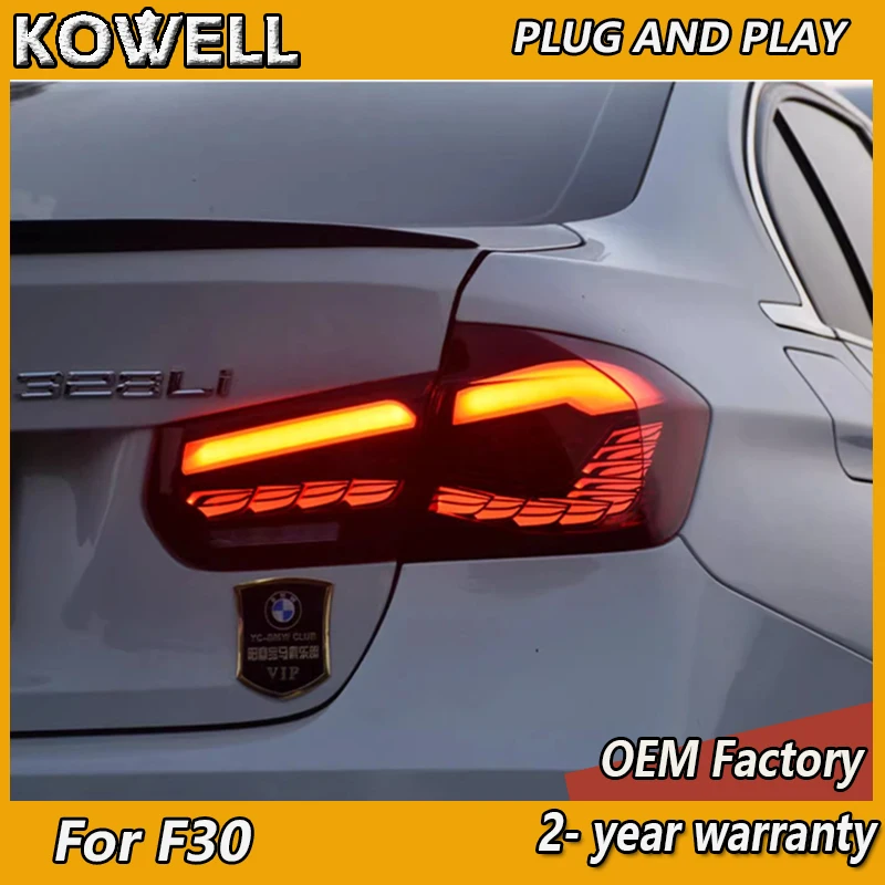 

Стайлинг автомобиля для BMW F30, задний фонарь 2013-2019 F30, задний фонарь F35 320i 325i 330i M3, задний DRL, противотуманный тормоз, указатель поворота заднего хода