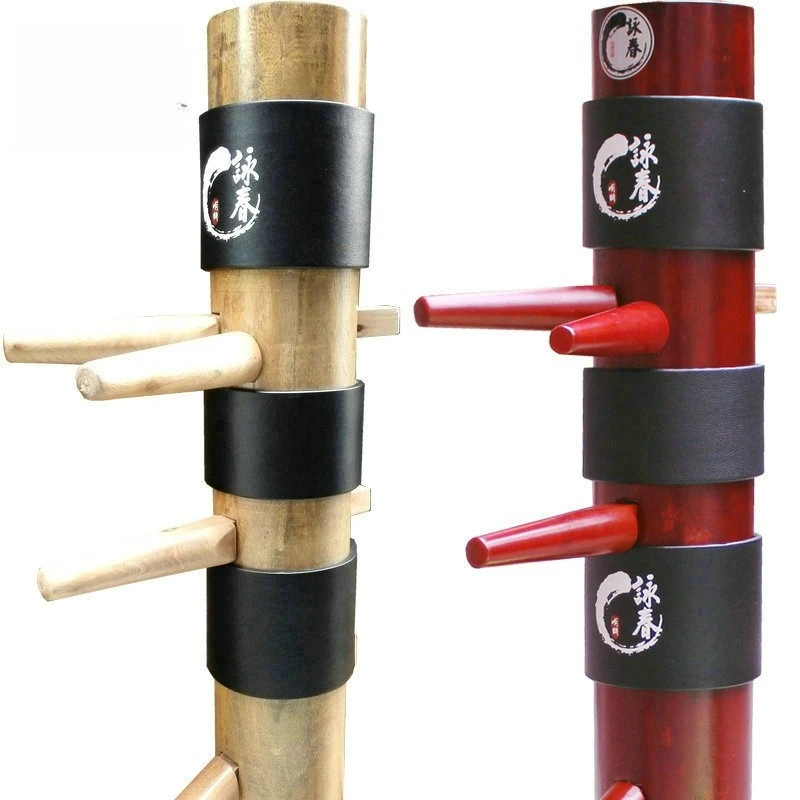 Kung Fu Wing Chun As Wooden Dummy Special Thick Pad Wing Chun Kung Fu Wooden Dummy Head Protect Fast Shipping