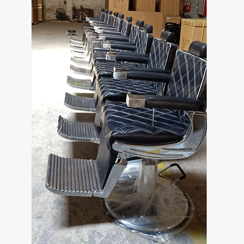 Barber chair hair salon reclining hair chair barber shop chair salon rotating lift