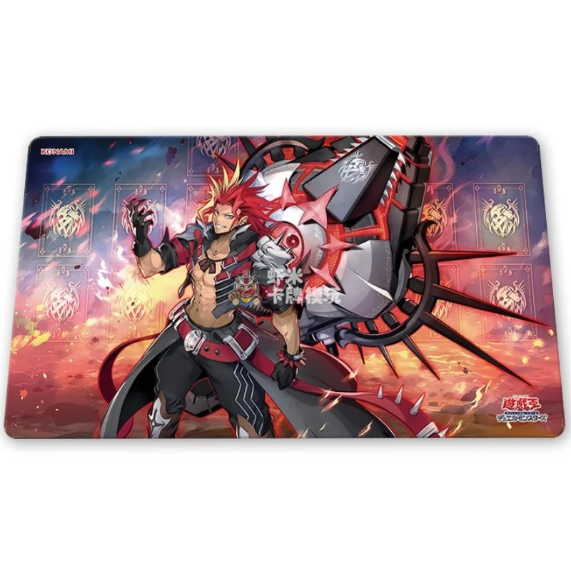 Card Pad Fiendsmith Engraver Desirae Sequence Tract Yu-Gi-Oh! Rubber Diy Action Toy Figures Anime Game Collection Battle Mat