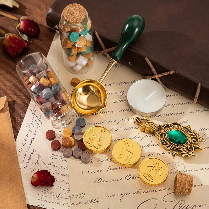 Exquisite Vintage Hand Shank W - Wax Seal Stamp Kit review and price