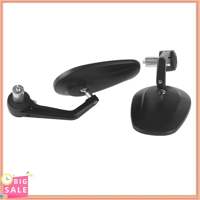 

Better-Universal Motorcycle 22Mm Handlebar Rearview Mirror Oval Reflector Mirror Modification Accessories