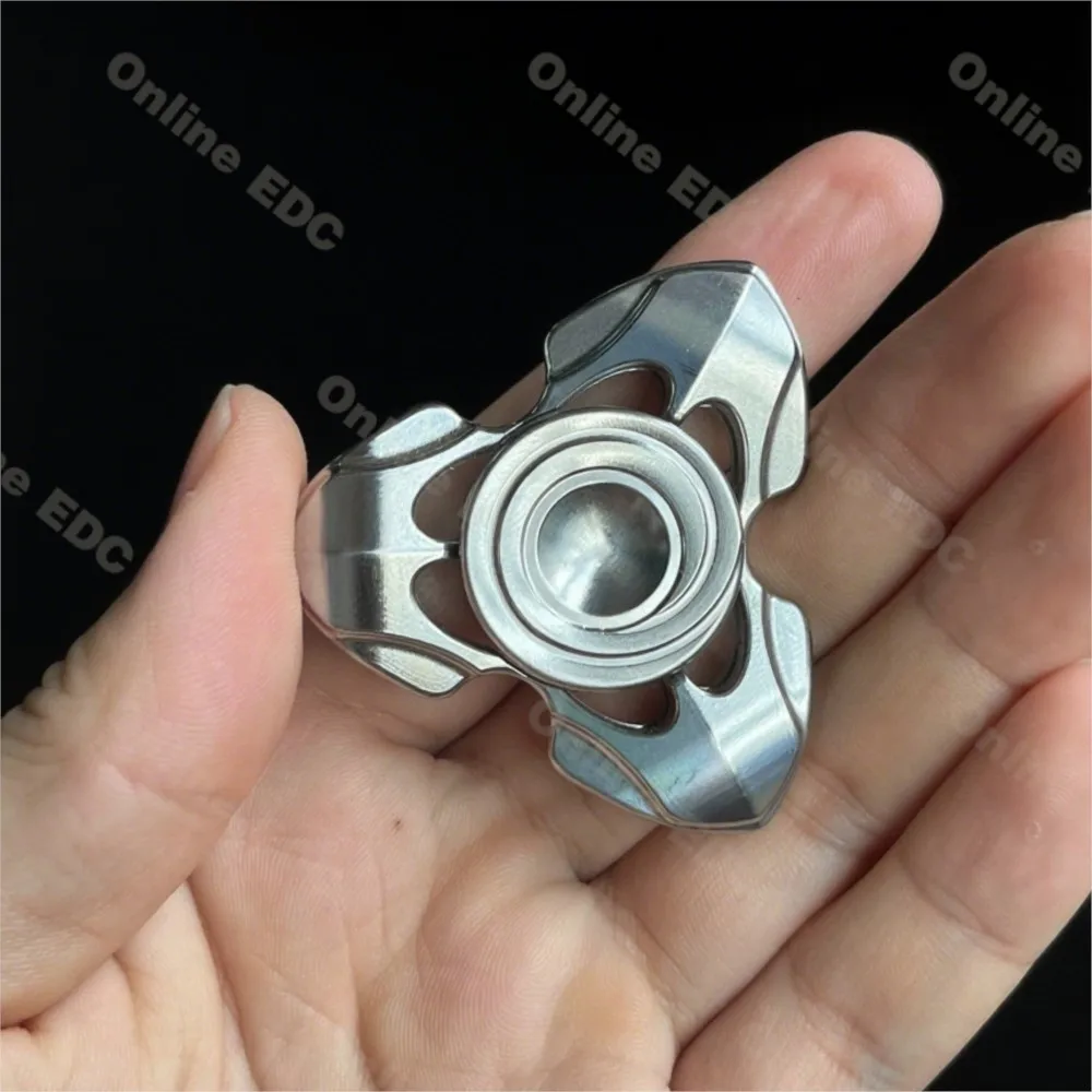 Giocattoli EDC usati STABLE EDC in acciaio inossidabile Fidget Spinner Giocattolo antistress Giocattoli Fidget per adulti